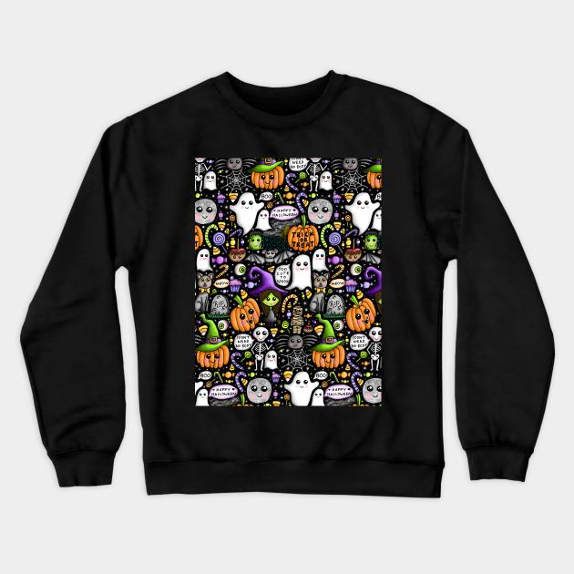 Halloween Crewneck Sweatshirt by hxrtsy